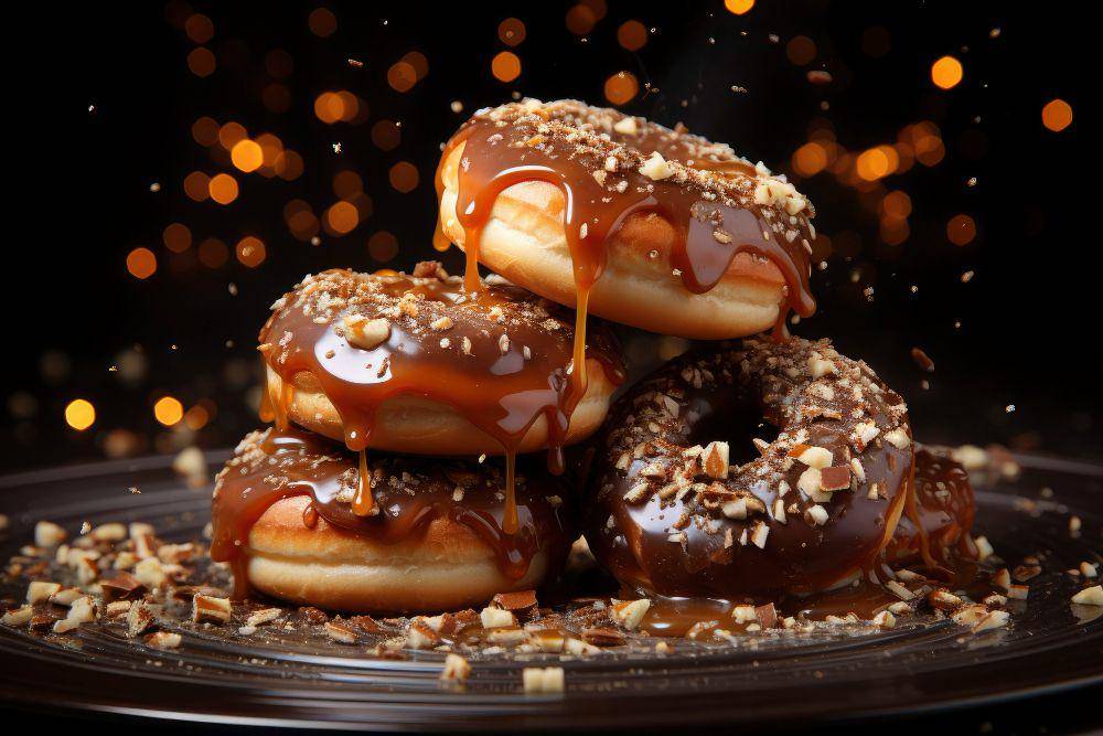 donat topping saus BBQ (freepik.com/freepik)