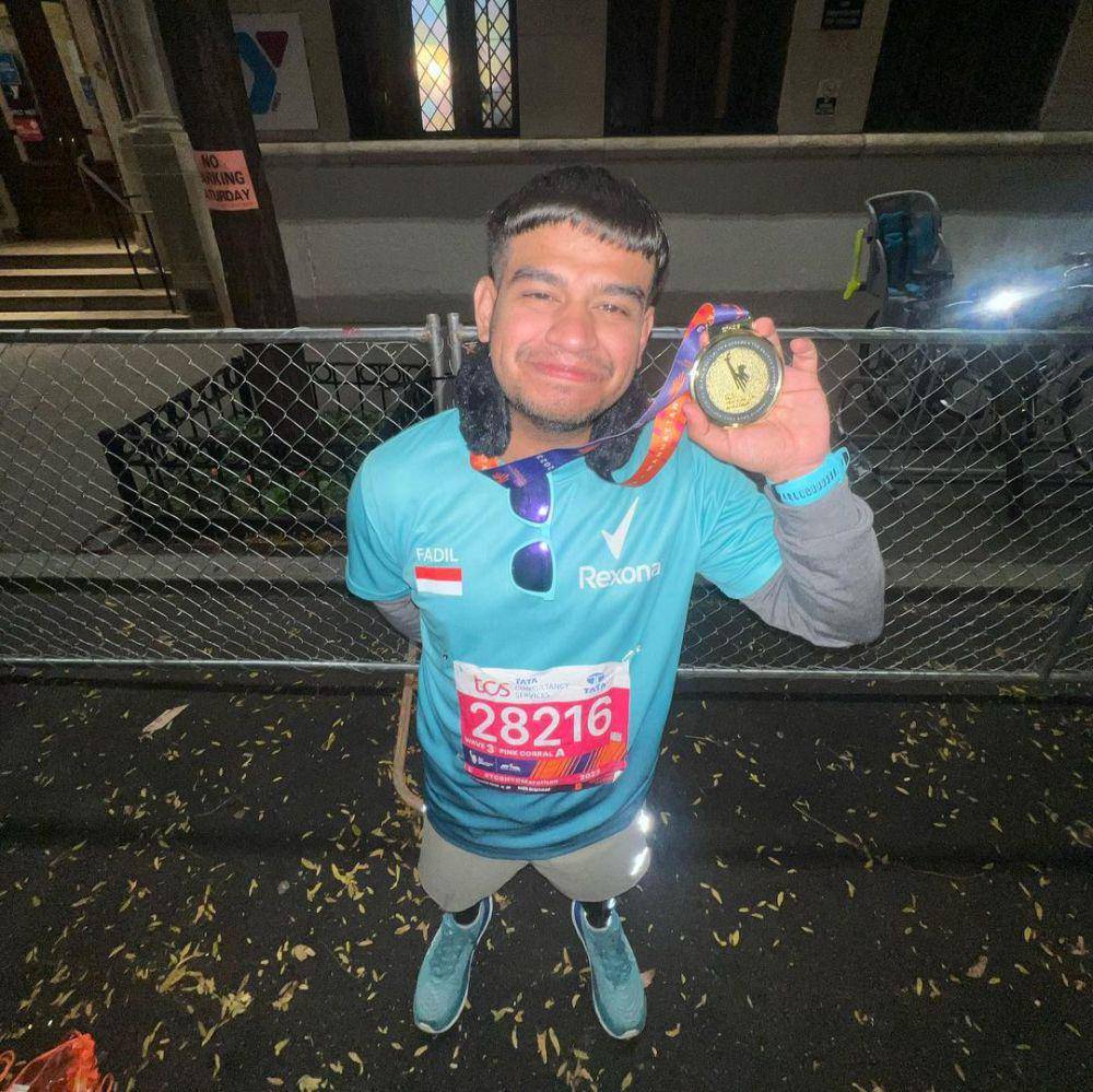 potret Fadil Jaidi ikut marathon (instagram.com/fadiljaidi)