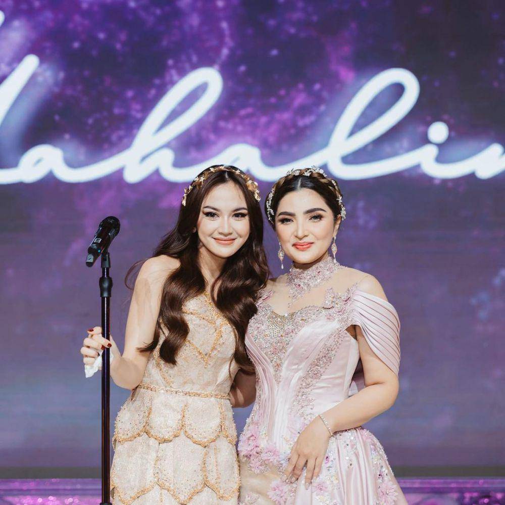 potret Mahalini Raharja di ulang tahun Ashanty (instagram.com/mahaliniraharja)