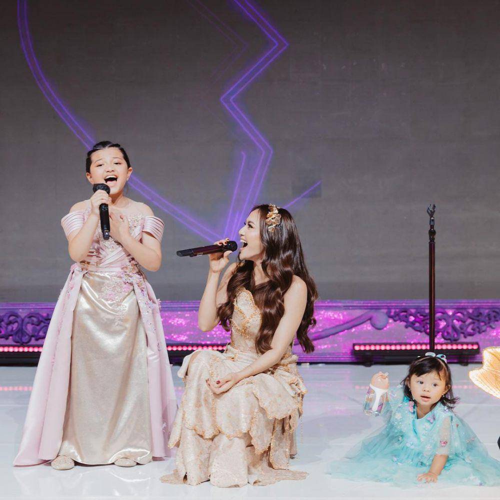 potret Mahalini Raharja di ulang tahun Ashanty (instagram.com/mahaliniraharja)