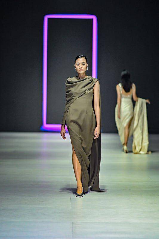 potret koleksi Dewi x San Jober di JFW (dok. Jakarta Fashion Week)
