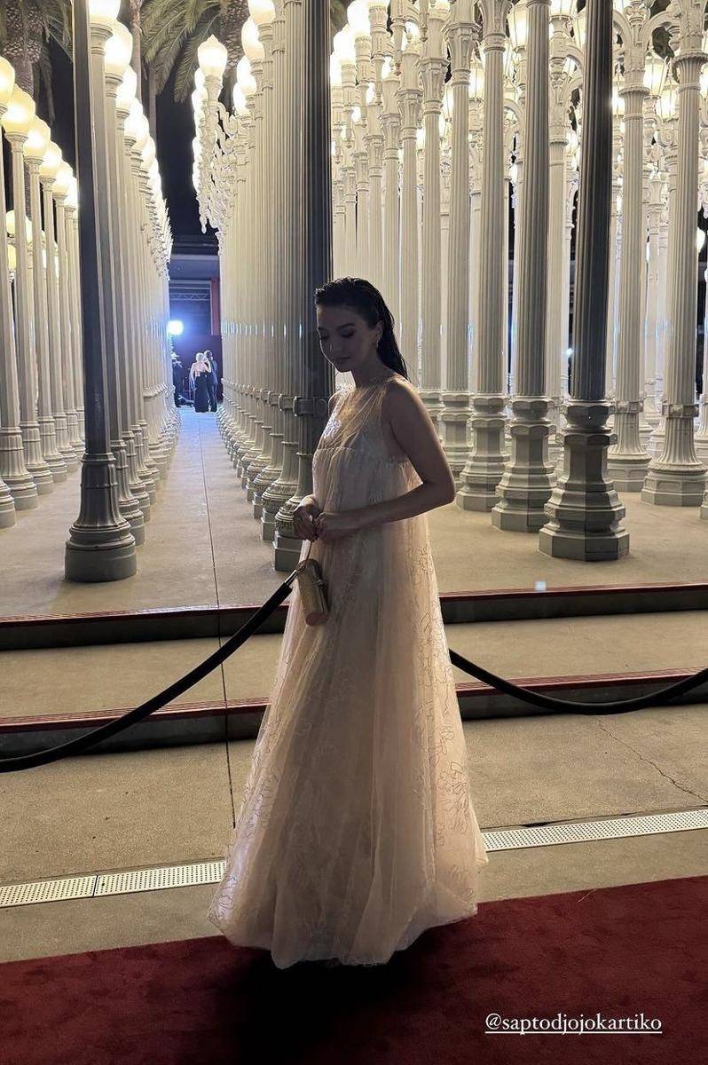 potret Raline Shah hadiri acara LACMA Art + Film Gala 2023 di Los Angeles (Instagram.com/ralineshah)