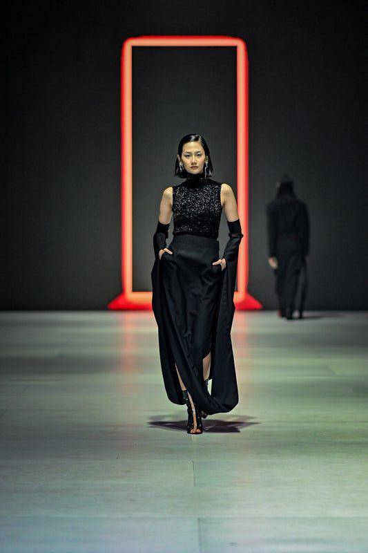 potret koleksi Dewi x San Jober di JFW (dok. Jakarta Fashion Week)