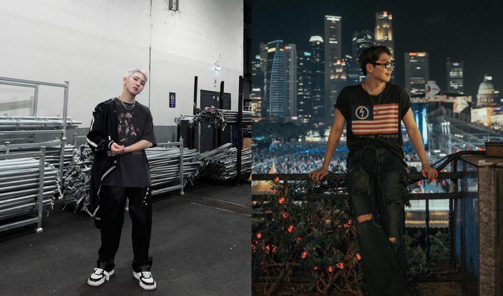 7 Ide Padu Padan T-Shirt Hitam ala Kino PENTAGON, Stylish!