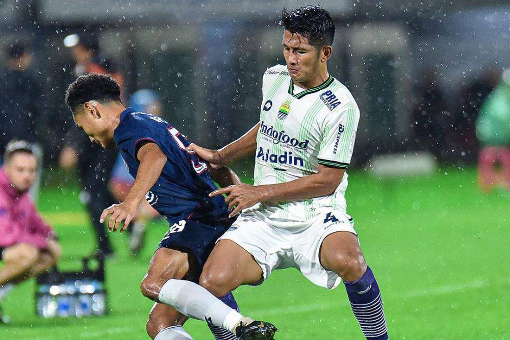 Persib dalam laga melawan Arema FC pada putaran pertama Liga 1 2023/2024. (instagram.com/persib)