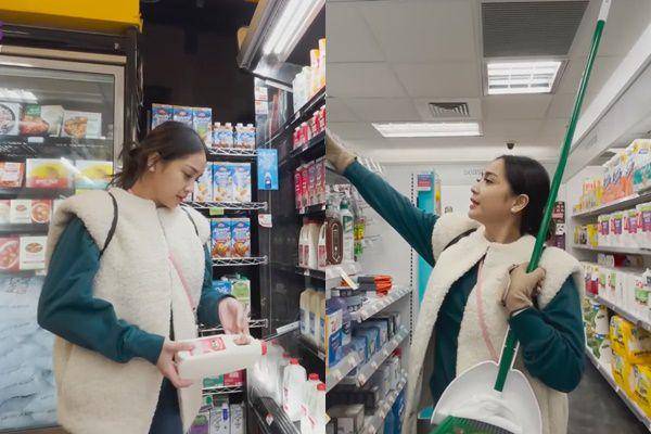 Nagita belanja di supermarket New York (youtube.com/ransentertainment)