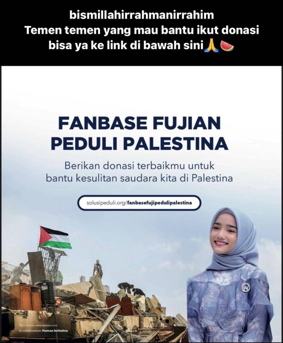 Fuji adik Bibi (instagram.com/fuji_an)
