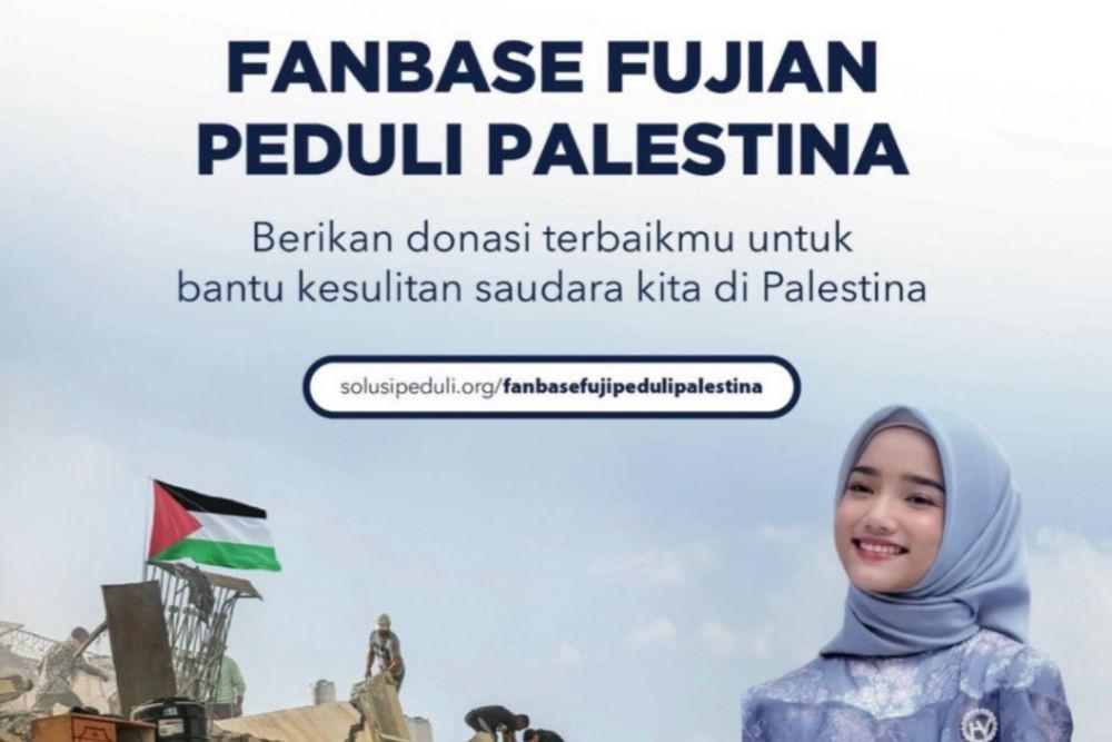 Fanbase Fuji Open Donasi Untuk Palestina, Tiga Hari Sudah Rp62 Juta!
