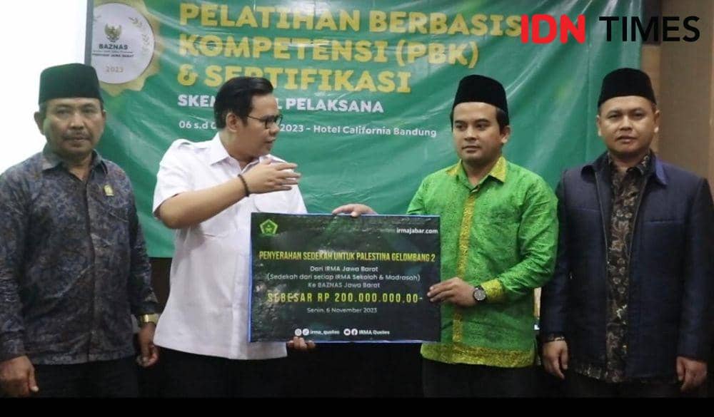 Baznas Kumpulkan Donasi untuk Palestina Sebesar Rp20 Miliar