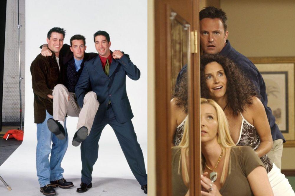 7 Potret Kenangan Matthew Perry Bersama Pemain Friends, Mengharukan!