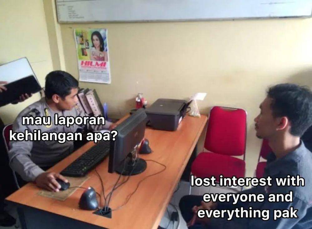 Meme lapor polisi (.instagram.com/spaicia)