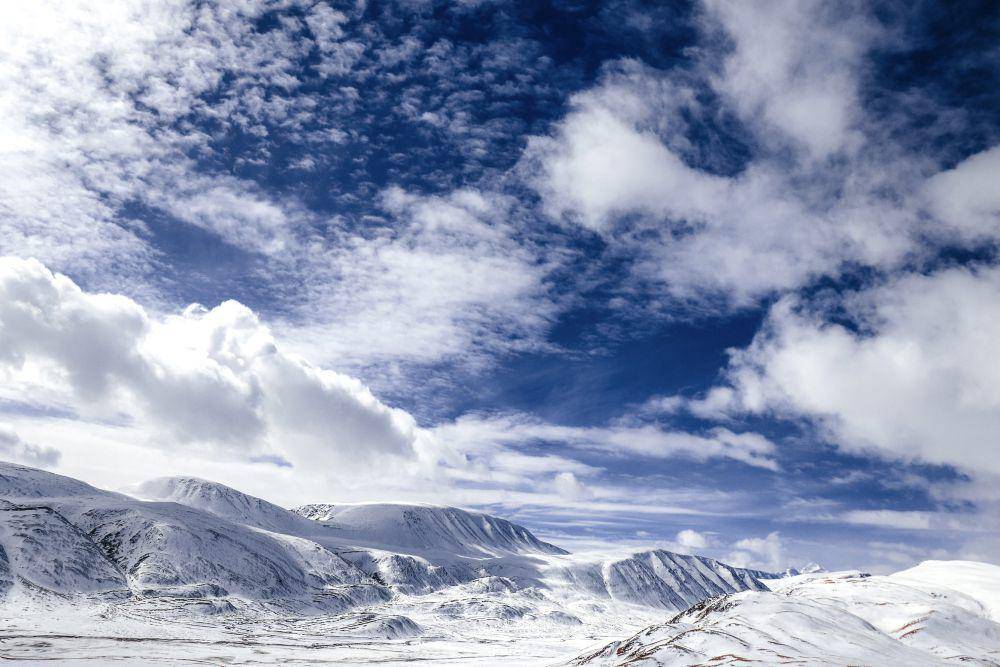 ilustrasi langit Mongolia (unsplash.com/IBolat)