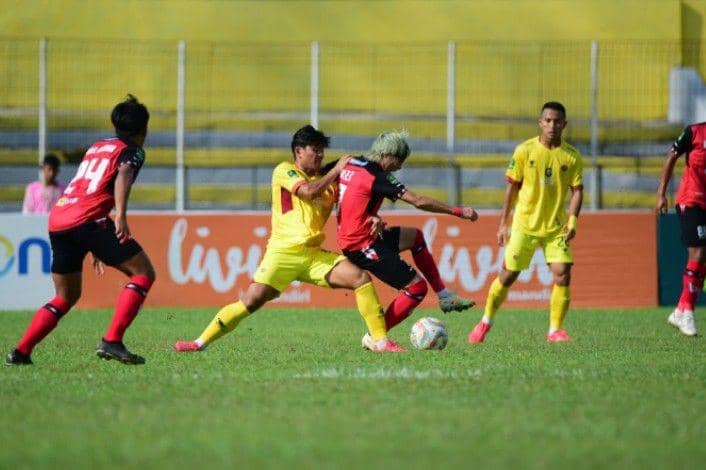 Laga away Sriwijaya FC kontra Sada Sumut FC di Stadion Siregar Deli Serdang Lubuk Pakam (IDN Times/Dok. Media Officer SFC)