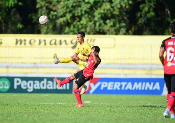 Laga away Sriwijaya FC kontra Sada Sumut FC di Stadion Siregar Deli Serdang Lubuk Pakam (IDN Times/Dok. Media Officer SFC)