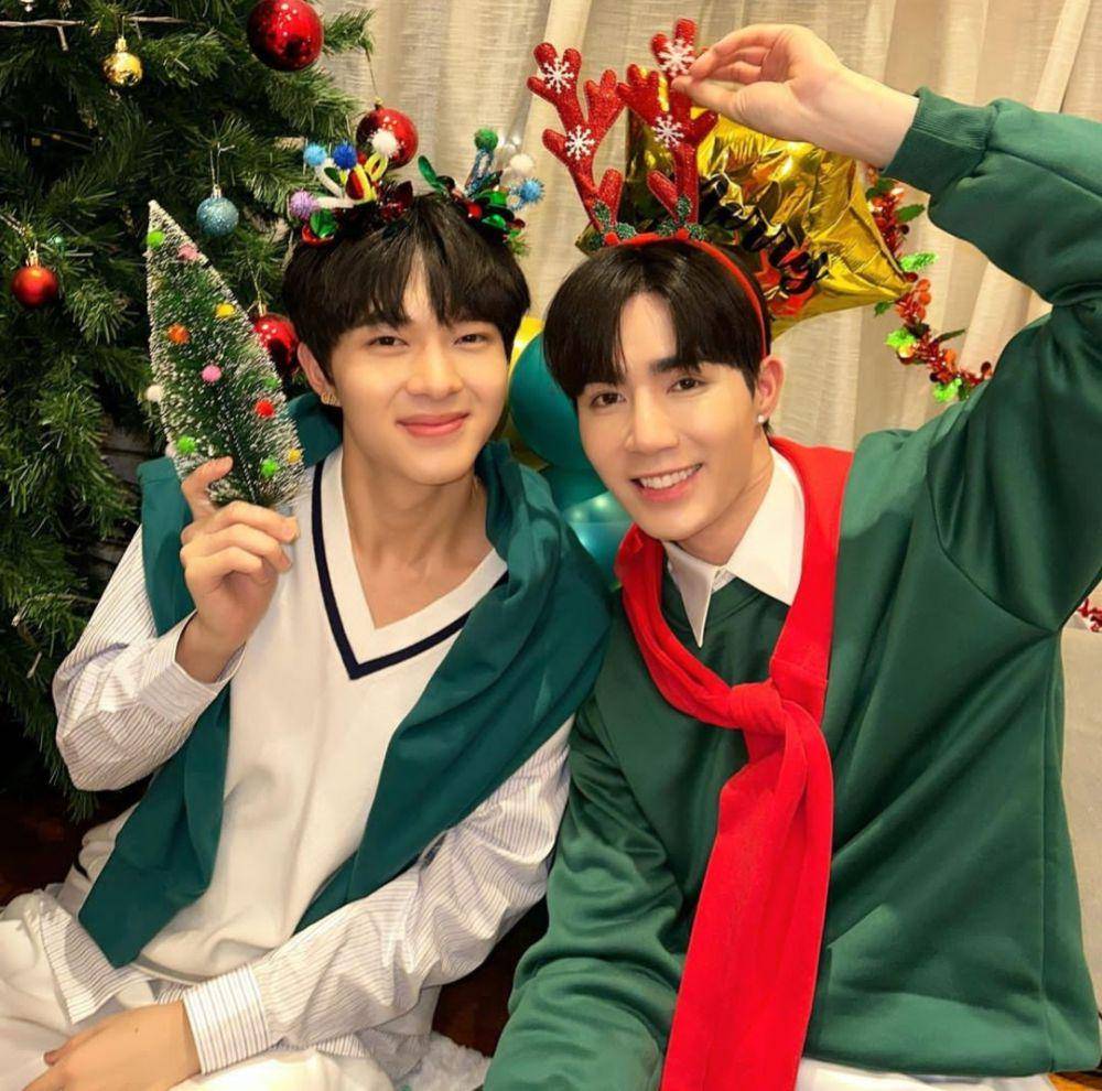 potret bromance Zee Pruk Panich dan NuNew Chawarin (instagram.com/zeepruk)