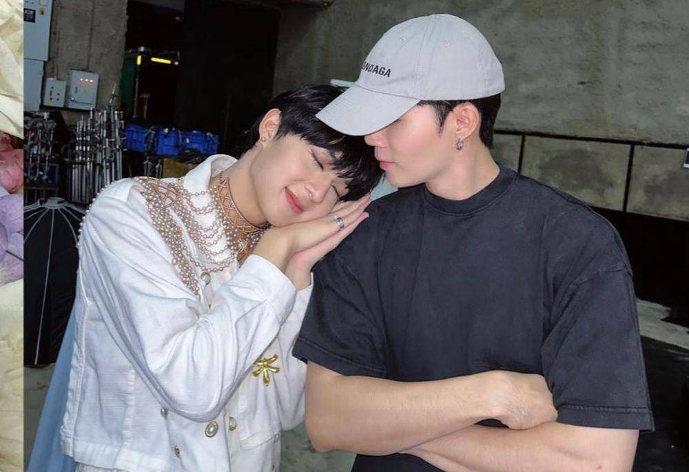 potret bromance Zee Pruk Panich dan NuNew Chawarin (instagram.com/zeepruk)