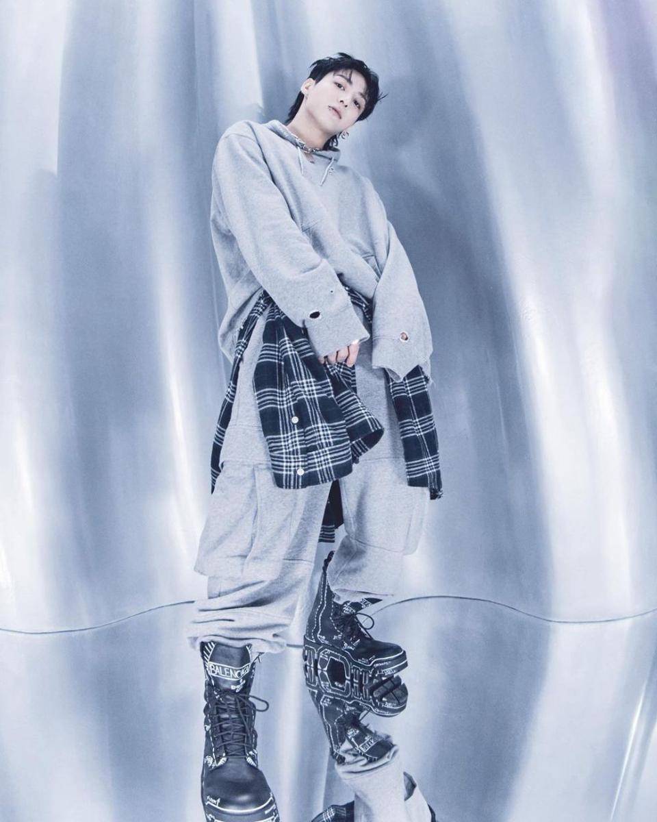 potret Jungkook dalam 3D Concept Photo - 2D (instagram.com/bts.bighitofficial)