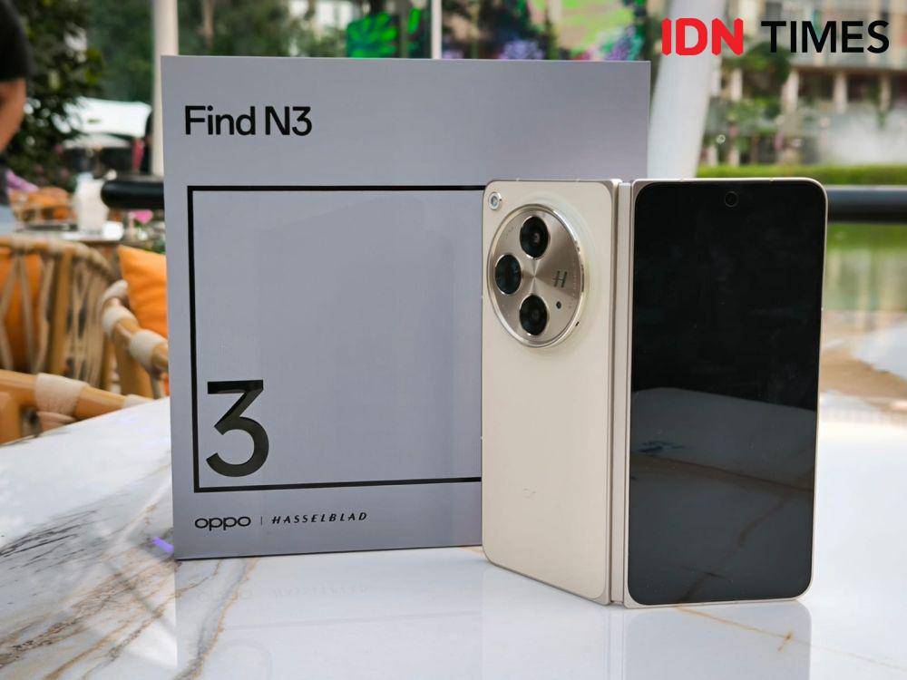 OPPO Find N3 (IDN Times/Fatkhur Rozi)