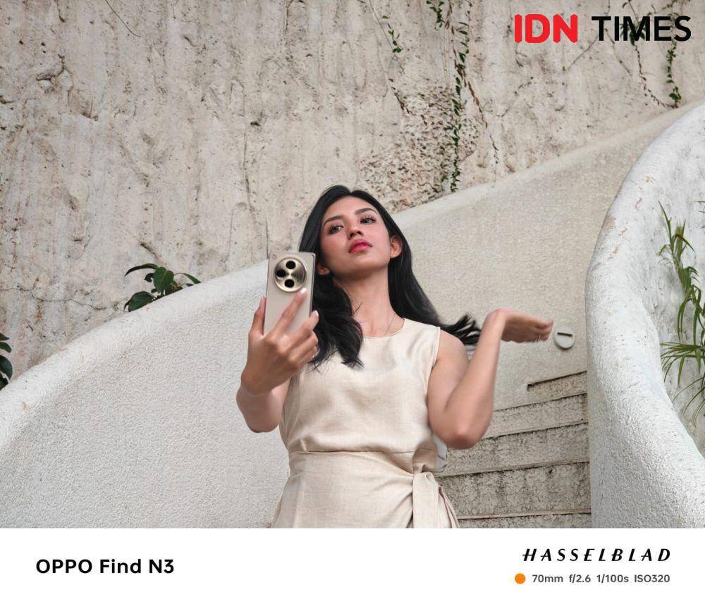 OPPO Find N3 (IDN Times/Fatkhur Rozi)