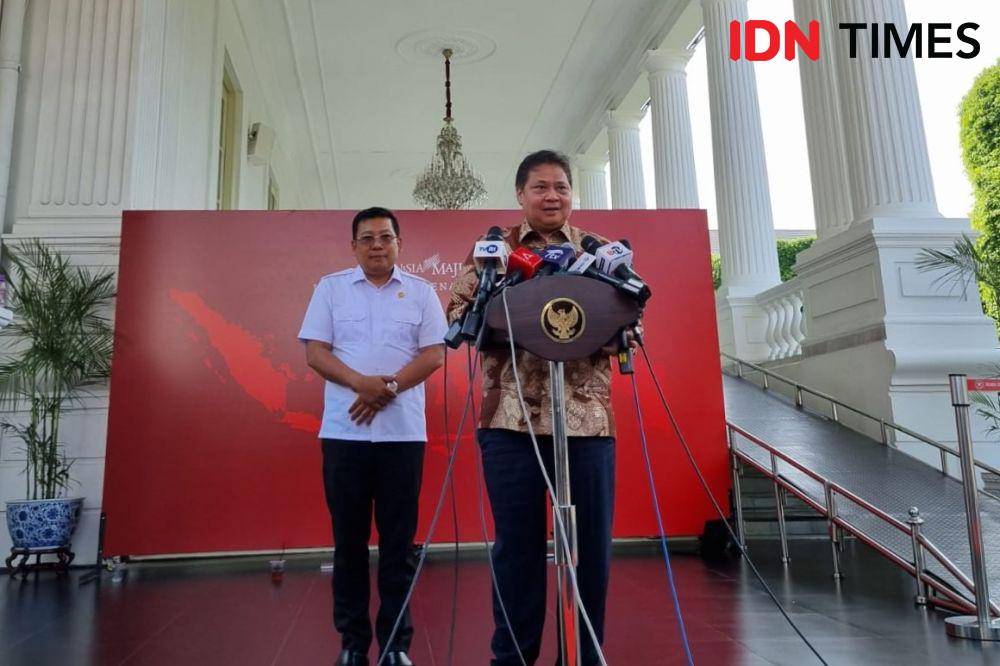 Menko Perekonomian, Airlangga Hartarto (IDN Times/Ilman Nafi'an)
