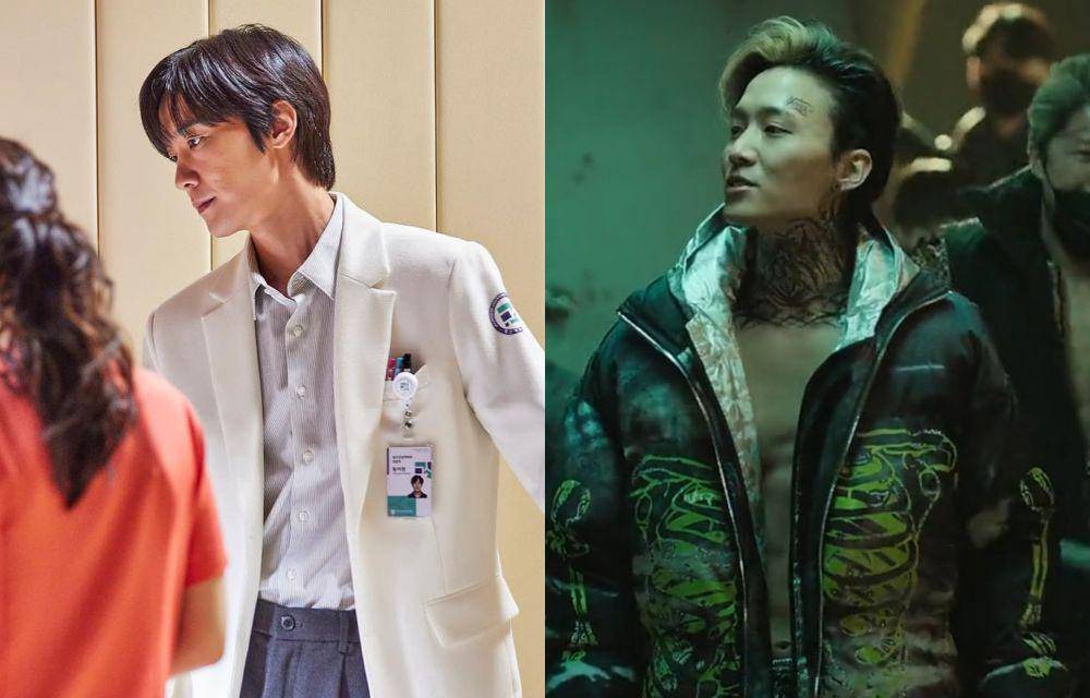 Chang Ryul di Daily Dose of Sunshine vs My Name (dok. Netflix/Daily Dose of Sunshine | dok. Netflix/My Name)