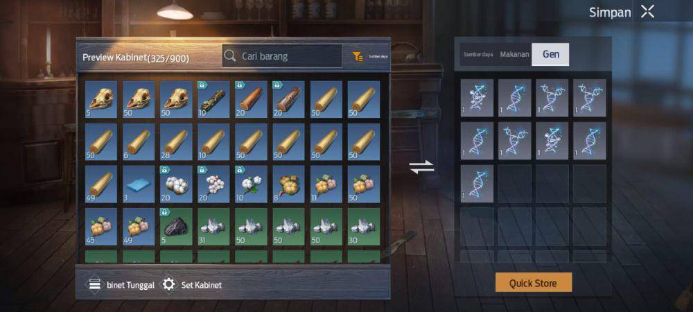 material sumber daya Undawn (dok. Tencent Games/Undawn)