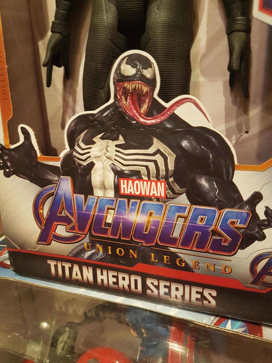potret objek Venom bentuk gak karuan (reddit.com/user/LostKoalaChild)