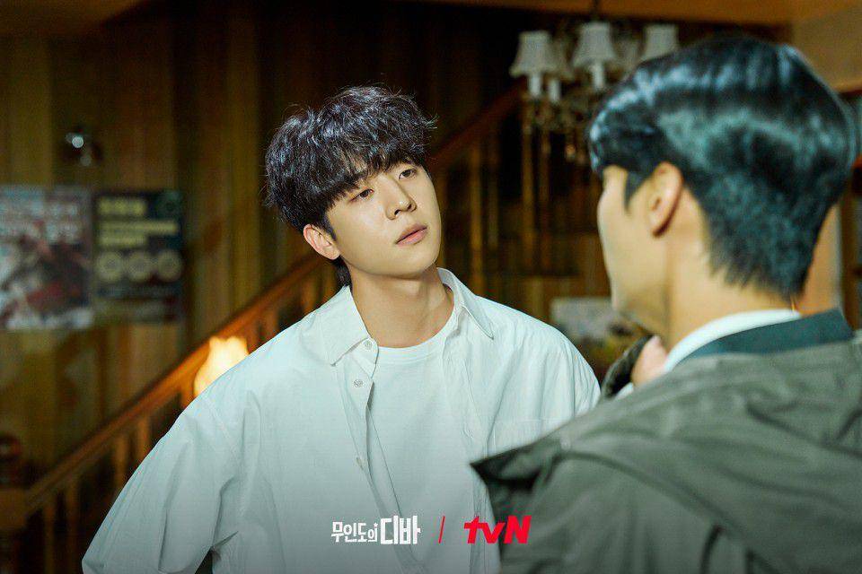 cuplikan Chae Jong Hyeop di drakor Castaway Diva (dok. tvN/무인도의 디바)