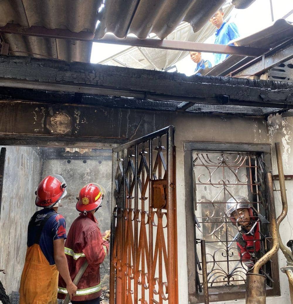 Ruko Pasar Tengah Bandar Lampung Terbakar, Kerugian Capai Rp100 Juta