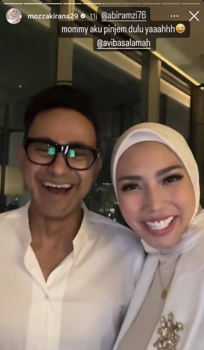 potret artis di pesta ultah ke-41 Bebizie (Instagram.com/mozzakirana29)