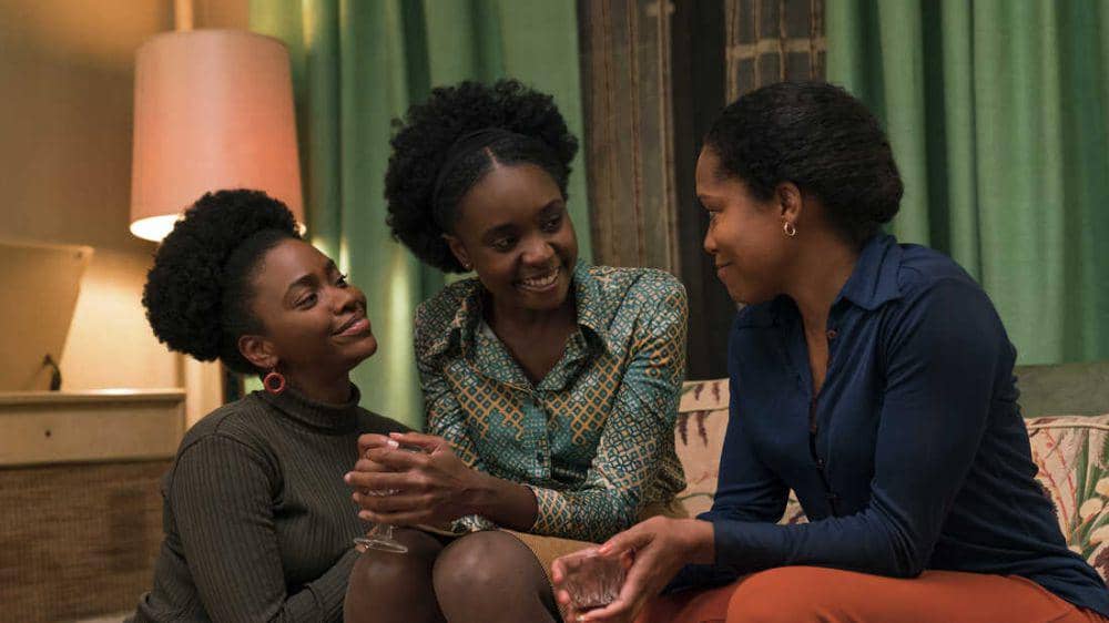Teyonah Parris, KiKi Layne, dan Regina King dalam film If Beale Street Could Talk. (dok. Annapurna Pictures/If Beale Street Could Talk)