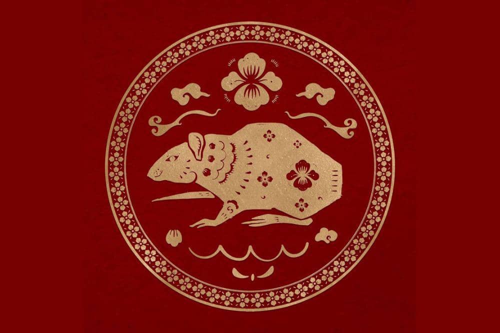 Ilustrasi lambang shio Tikus (freepik.com/rawpixel.com)