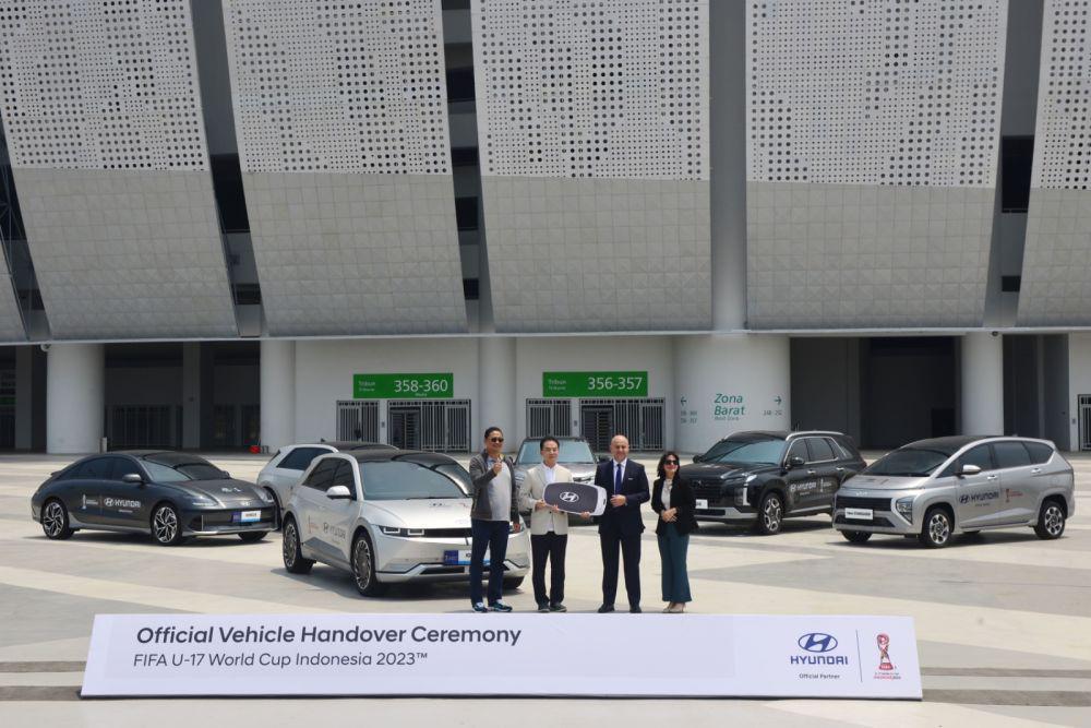 Hyundai Pasok 148 Unit Mobil Buat Piala Dunia U-17