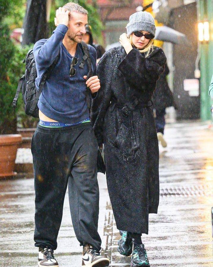 potret terbaru Gigi Hadid dan Bradley Cooper (instagram.com/enews)
