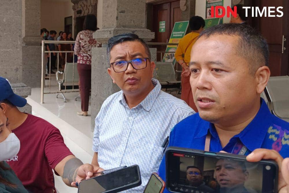 Kepala Seksi Penerangan Hukum Kejaksaan Tinggi Bali, Putu Agus Eka Sabana. (IDN Times/Ayu Afria)