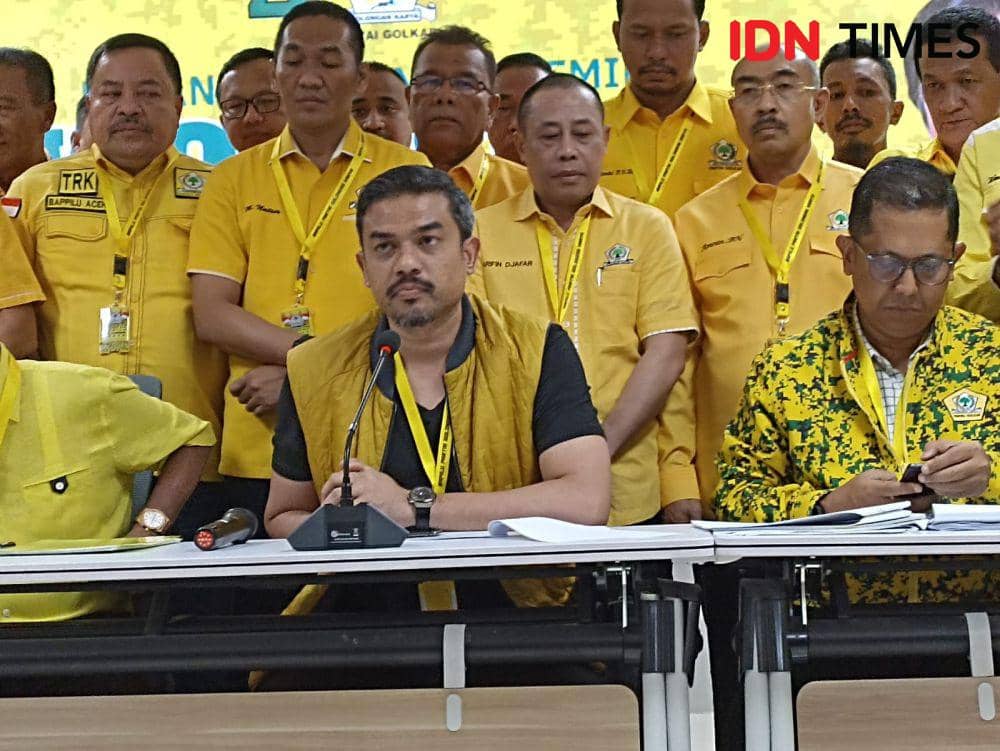 Ketua Bappilu Partai Golkar Maman Abdurahman (IDN Times/Amir Faisol)