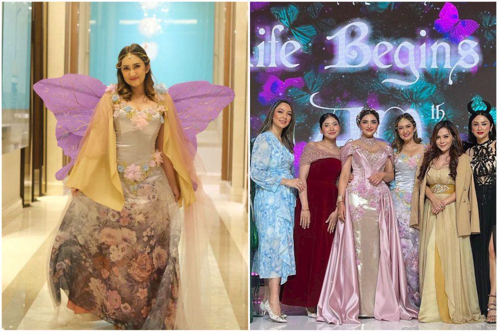 7 Potret Nafa Urbach di Pesta Ulang Tahun Ashanty, bak Peri!