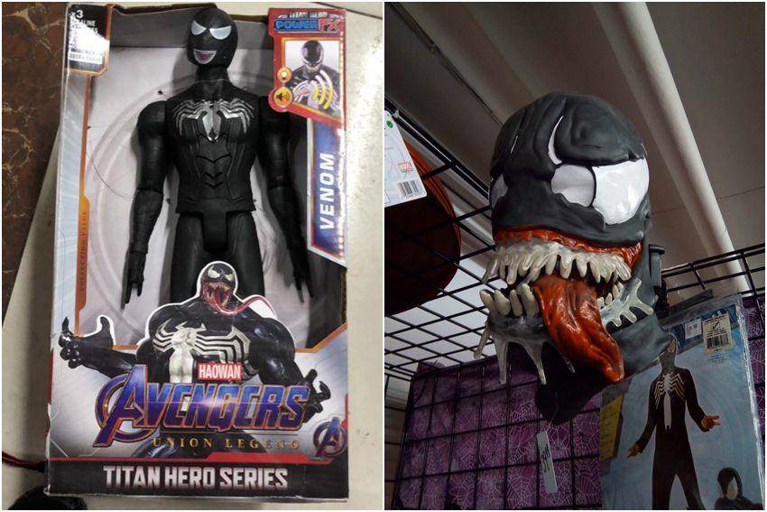 kolase potret objek Venom bentuk gak karuan (reddit.com/user/Beautiful_Fishing569 | reddit.com/user/Brettehwarrior)