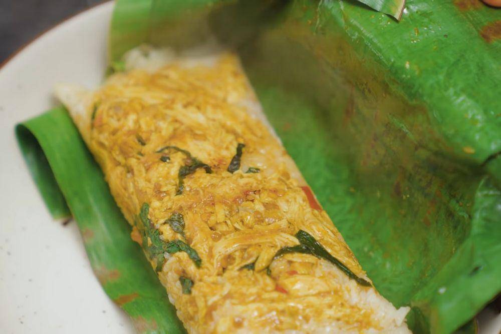 ilustrasi nasi bakar yang sudah siap disajikan (YouTube.com/Willgoz Kitchen)