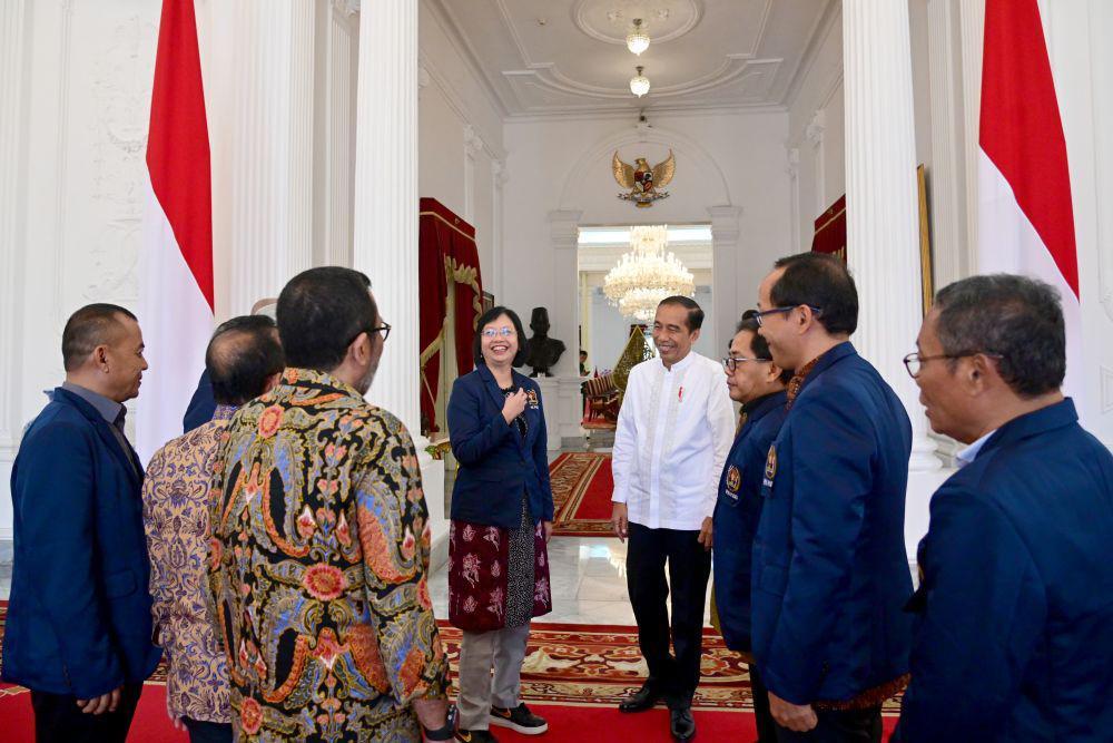 Pengurus PWI Temui Jokowi, Lapor soal Peningkatan Kompetensi Wartawan