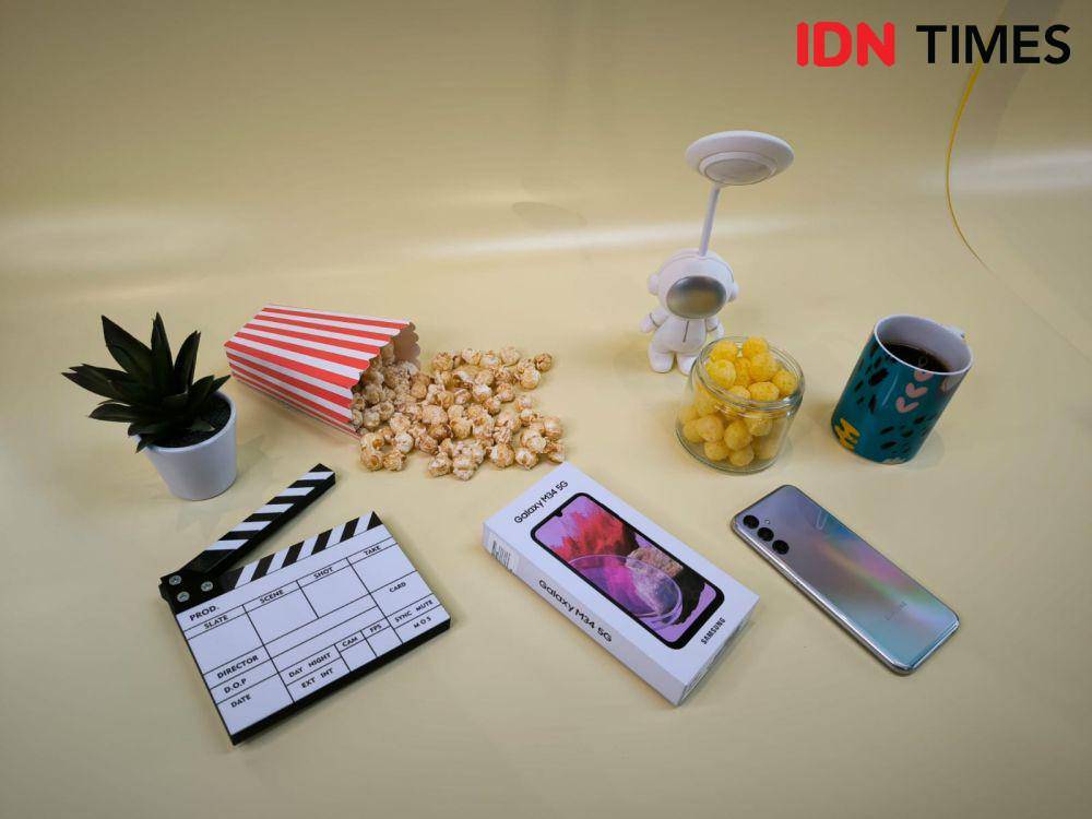 Samsung Galaxy M34 5G (IDN Times/Fatkhur Rozi)