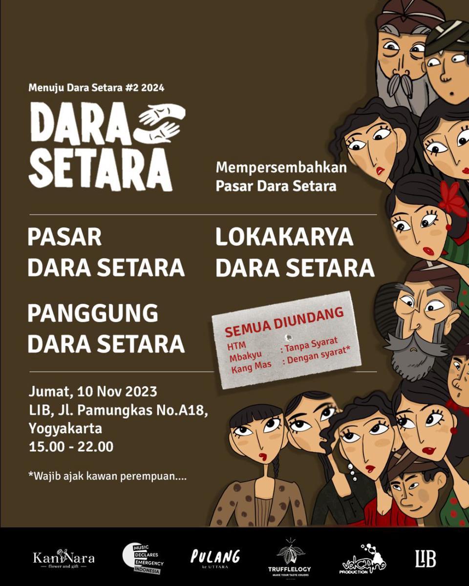 Dara Setara Gelar Pasar Kreatif Ajak Lepas Penat Kesibukan Bekerja