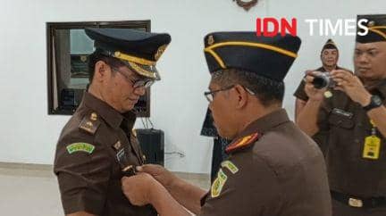 Dani Karolustiawan Daulay, SH.MH. resmi menjabat sebagai Kepala Seksi Pidana Khusus di Kejari Cilacap sejak 7 Nopember 2023.(IDN Times/Sutrisno)