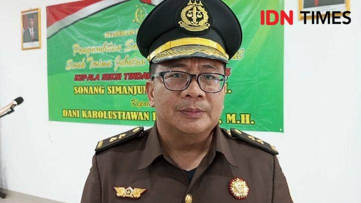 Sonang Simanjuntak, SH, MH yang telah menjabat Kasipidsus di Kejari Cilacap selama hampir 2 tahun.(IDN Times/Sutrisno)