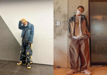 9 Ide OOTD Pakai Celana Oversize ala Mino WINNER, Stylish nan Edgy!