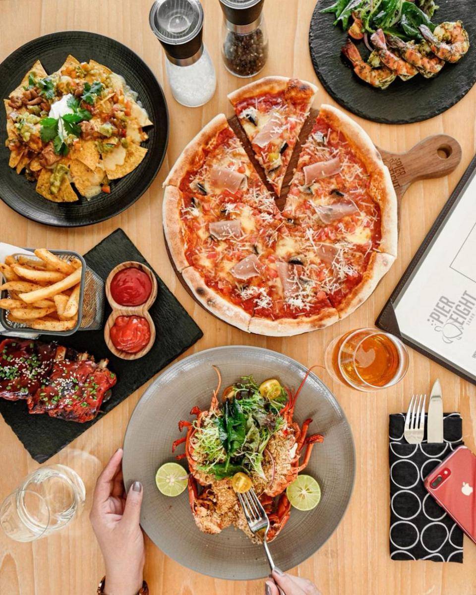 potret menu makanan di Pier Eight Bali (instagram.com/piereightbali)