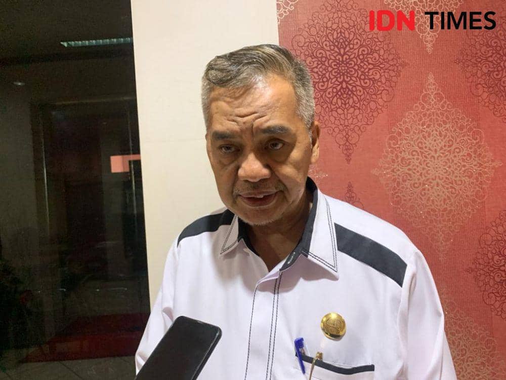 Kepala Badan Kesatuan Bangsa dan Politik (Kesbangpol) Kota Bandar Lampung, Seraden Nihan. (IDN Times/Rohmah Mustaurida)