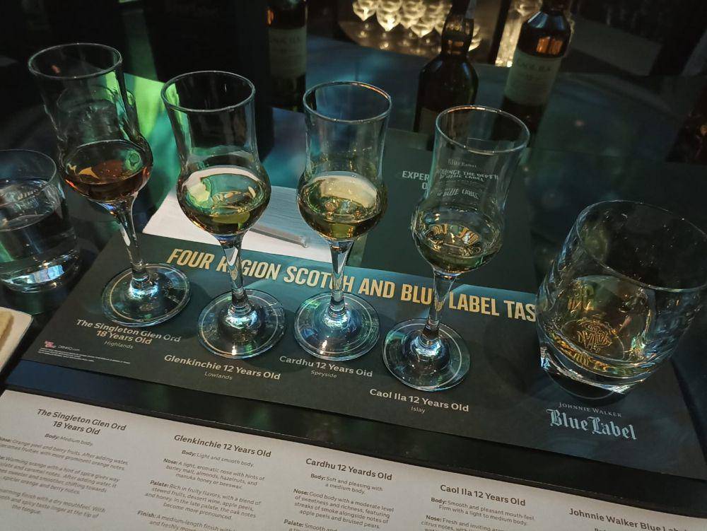 Blue Label Tasting Experience di Park Hyatt Jakarta. 3-4 November 2023. (IDN Times/M. Tarmizi Murdianto)