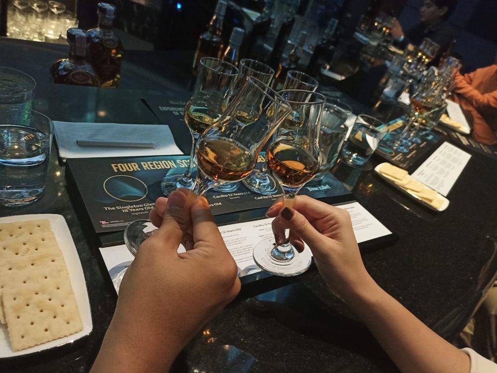 Blue Label Tasting Experience di Park Hyatt Jakarta. 3-4 November 2023. (IDN Times/M. Tarmizi Murdianto)