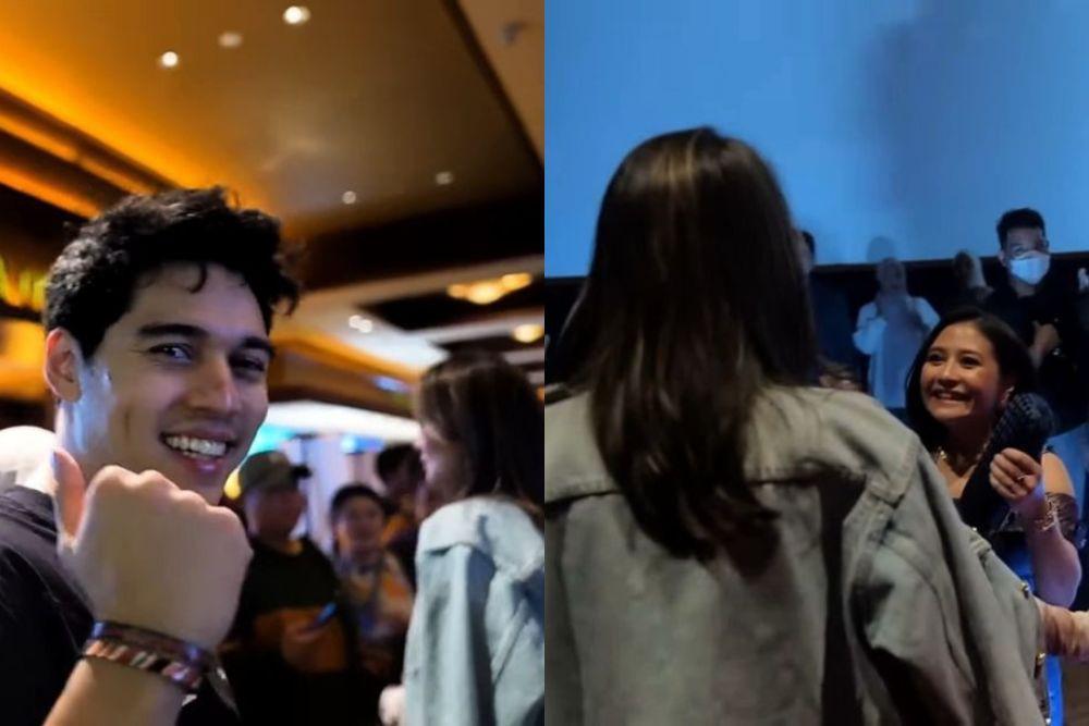 7 Momen Luna Maya dan Maxime Bouttier Ketemu Prilly, Peluk Hangat